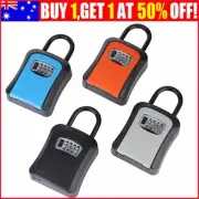 1PC Key Safe Box Lock Storage Combination Padlock Security Home Outdoor