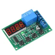 DC 12V/24V 10A Cycle On/off Timer Delay Switch 4-bit Digital Time Relay Module