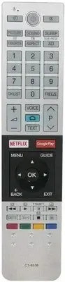 CT-8536 Replacement Remote Control fit for Toshiba Ultra-HD Android TV 58U7880AZ