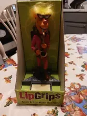 2006 Hog Wild Toys Lip Grips Note Holders Saxophone Cat New In Box