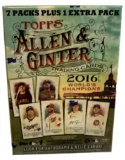 2016 Topps Allen & Ginter Baseball Blaster Box Factory Sealed pre-owned