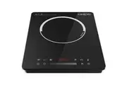EUROCHEF Induction Cooktop, 2000W, 9 Heat Levels, Fast Electric Portable Cooker, Touch Controls with Slider