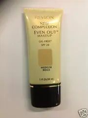 Revlon New Complexion Even Out Liquid Makeup Foundation ( MEDIUM BEIGE ) New