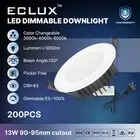 200X 13W LED Downlight 90mm Dimmable/Tri Colour Ceiling Light Day Light AU Plug