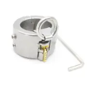 Male Stainless Steel Ball Stretcher Men's Squeeze Pendant Screws Enhancer %