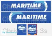 Code 3 Adhesive Vinyl Trailer Decal - Maritime - 1/50 1/76 1/148 1/64 1/87