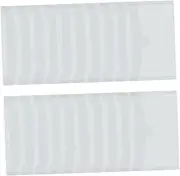 KALLORY Document Organizer Bag 35pcs Receipt Bag File Holder Office Documents Storage Tidy Invoice Organizer