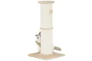 84CM Cat Scratching Post Tree Sisal Trees Scratcher Tower Condo House Gym, Beige