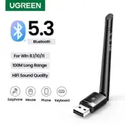 UGREEN USB Bluetooth 5.3 Adapter Audio Receiver Wireless Dongle For PC Speaker