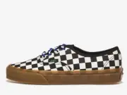 VANS AUTHENTIC CHECKERBOARD MOON ROCK OG MEN'S SNEAKERS VN0009PVBZW BLACK