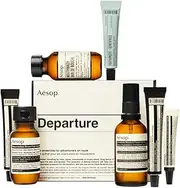 [Aesop] Departure 7-Piece Travel Kit! Seven Travel-Sized Essentials For Hand Care, Skincare And Oral Care! Cleanse And Moisturize The Hands, Skin & Oral Hygiene! Arrive Fresh-Faced At Your Destination!