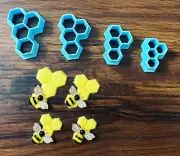 Honey comb clay cutter