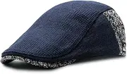 [YAMEIZE] Winter Flat Cap for Men and Women - Flat Cap Newsboy Hat Warm Flat Cap Ivy Cap Trendy Beret Peaky Cabbie Flat Cap Driving Outdoors