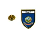 pins pin's flag national badge backpack hat shield world usa idaho