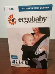 ErgoBaby 360 Black-4 Position Baby Carrier-Brand new-Baby to Toddler