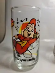 vintage 1985 alvin and the chipmunks glasses (Alvin & Theodore)