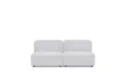 Brosa Memphis Modular 2 Seater Sofa (Grey)