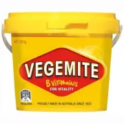 Vegemite Tub Jar Australian Made Vegan Sandwich Spread, 950g