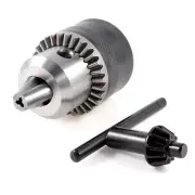 Drilling Milling 1/2 -20UNF Mount 3mm-16mm Capacity Drill Chuck w Key Tool