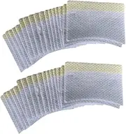 minkissy Removal 40pcs Silicone Eye Pads for Lash Extension Dual Use As Lash Perming Pads Isolation Tools