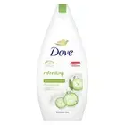 Dove Go Fresh Cucumber Green Tea Body Wash 16.9 Fl Oz with Free Loofah