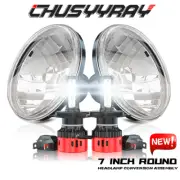 For Toyota Pickup 1979-1981 7 Inch Round LED Headlight White Headlight Hi-Lo (for: Toyota)