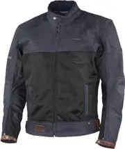 Trilobite Airtech Motorcycle Textile Jacket, black-blue, Size S for Men Black Blue