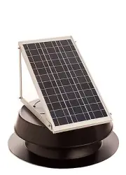 Solar attic fan 30 Watt solar panel W/ Thermal Switch