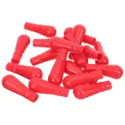50 Pcs Glass Dropper Plug Bulb Cap Laboratory Replacement Caps Pipette