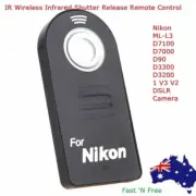Infrared Shutter Release Remote Control IR Wireless for Nikon DSLR Camera ML-L3