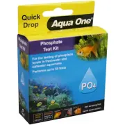 Aqua One QuickDrop Phosphate PO4 Test Kit - 60 Tests