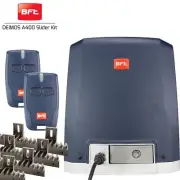 BFT DEIMOS A400 Sliding Gate Motor KIT Suits Gates up to 10m Wide, 400kg