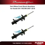 Pair Ultima Front Shock Absorbers For Honda CR-V RE RM 2007-2018