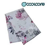 在飛比找Yahoo奇摩購物中心優惠-COOLCORE CHILL SPORT 涼感運動巾 數位花