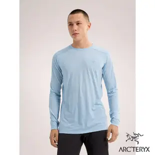 【Arcteryx 始祖鳥】男 Ionia 長袖羊毛T恤(深天藍)