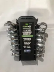 7pc Stubby Combination Wrench Set Metric 89098