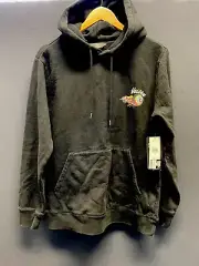 Volcom Reload Pullover Mens Washed Black Hoodie pullover stone Small