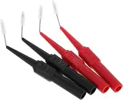 LOORGVEL 4pcs Automotive Circuit Tester Probes Set Piercing Needles for Accurate Electrical Testing Portable Multimeter Test Leads for Car Repair and Diagnostics