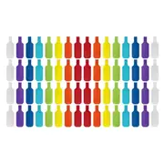 64PCS Cable Labels Multi-Color Write on Cord Labels Wire Tags for Electronics,Computers Cable Management