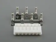 5 sets---JST EHR-7 HOUSING 7ways 2.5mm & crimp contact SEH-001T-P0.6 ghentaudio