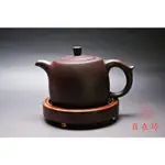 【全館滿599免運】茶壼 紫砂壼 手工壼【王芳老紫泥大品井欄壺-490ML】工藝師手作 出湯順暢【自在坊茶具】