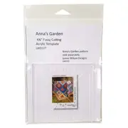 Acrylic Template for Anna's Garden Pattern by Lynne Wilson Designs Quilting