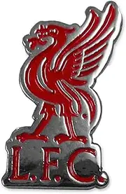 Liverpool FC Red Metal Badge