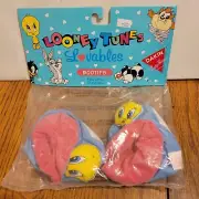 VINTAGE DAKIN BABYTHINGS LOONEY TUNES LOVABLES BOOTIES TWEETY BIRD Up To 9months