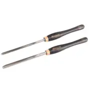 M42 Cryo, 2 Pc Bowl Gouge Set (5/8", 1/2" Bar Stock) Pro Hurricane Turning Tools