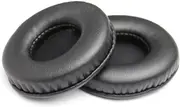 Replacement Earpads for AKG,HifiMan,ATH,Philips,Fostex,Sony,Universal Diameter 75MM(1 Pair Black)