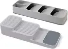 Joseph Joseph DrawerStore Set Kitchen Drawer Organizer Tray for Cutlery and Kniv