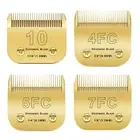 4PCS 10 Blades Dog Grooming Blades Compatible with Andis/Oster A5/Wahl KM-10 ...