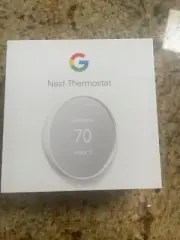 Google Nest Programmable Smart Wi-Fi Thermostat for Home - Snow