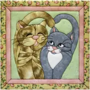 Cats Meow Quilt Magic Kit 12"X12"